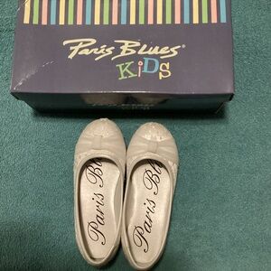 Paris Blues Girls Shoes - Lorraine White Size 11